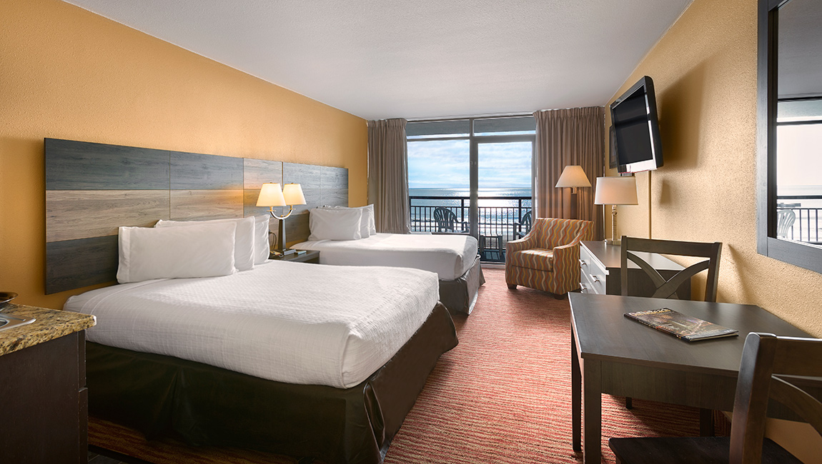 Landmark Resort Myrtle Beach Oceanfront Rooms with Balcony