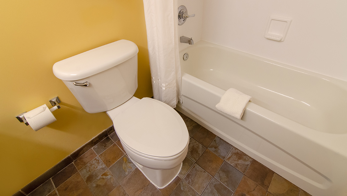 Room Bathroom - Toilet and Tub