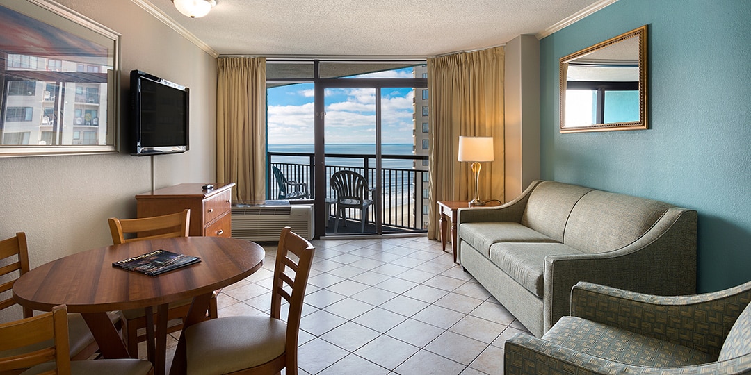 Angle Oceanview King 1 Bedroom Condo sleeps (4)