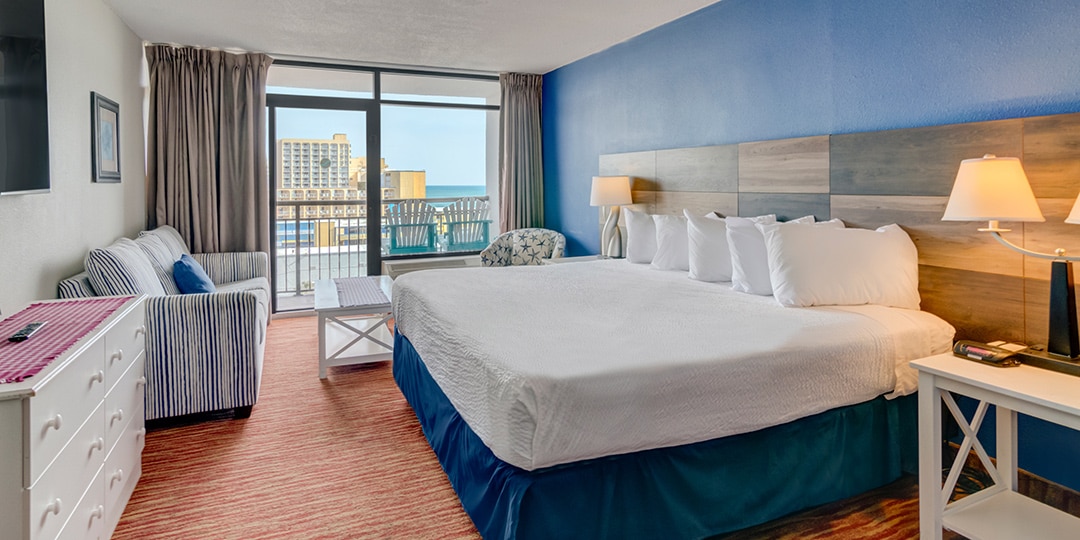 Oceanview King Room sleeps (4)
