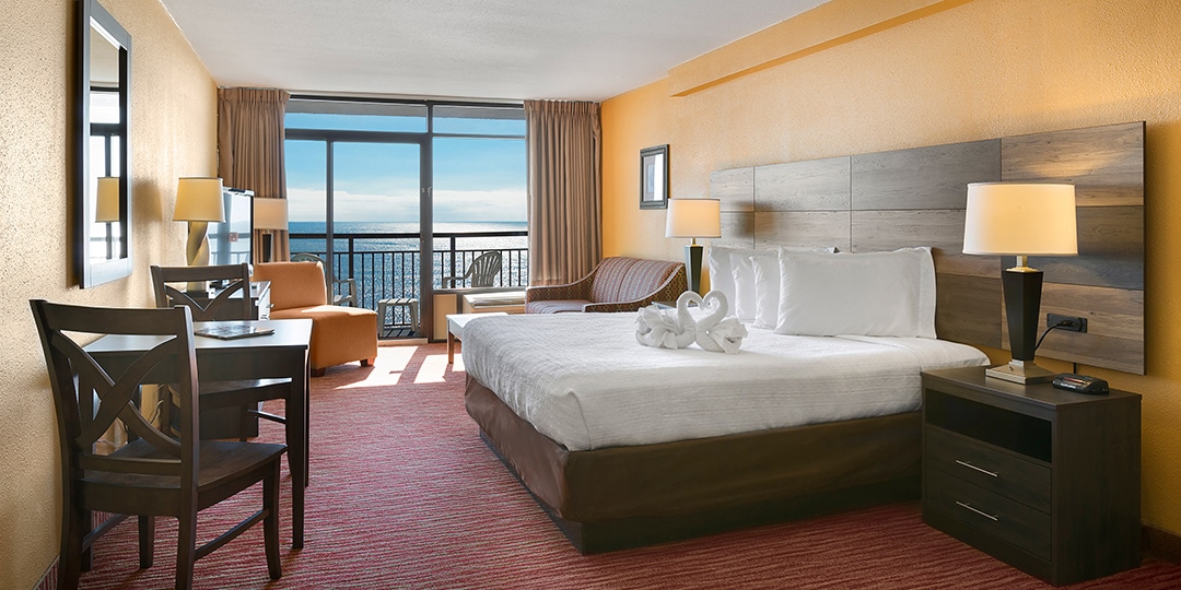 Oceanfront King Room sleeps (4)