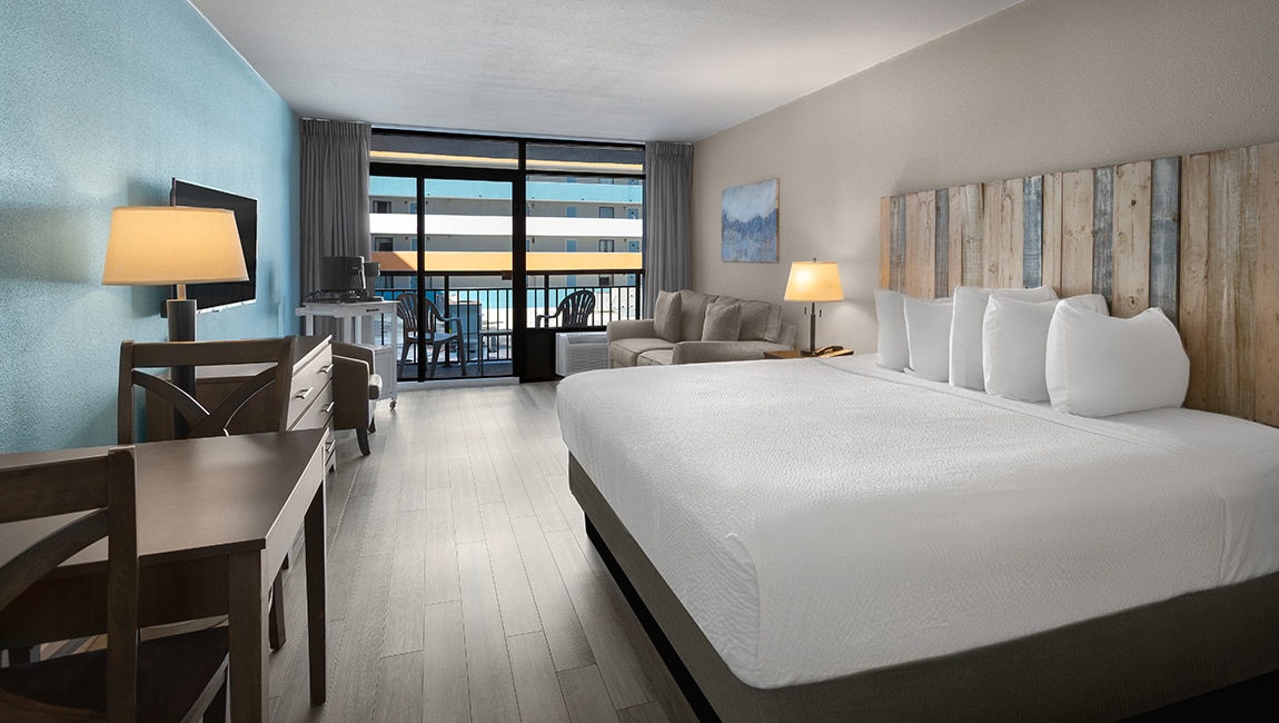 Resort View King Room sleeps (4)