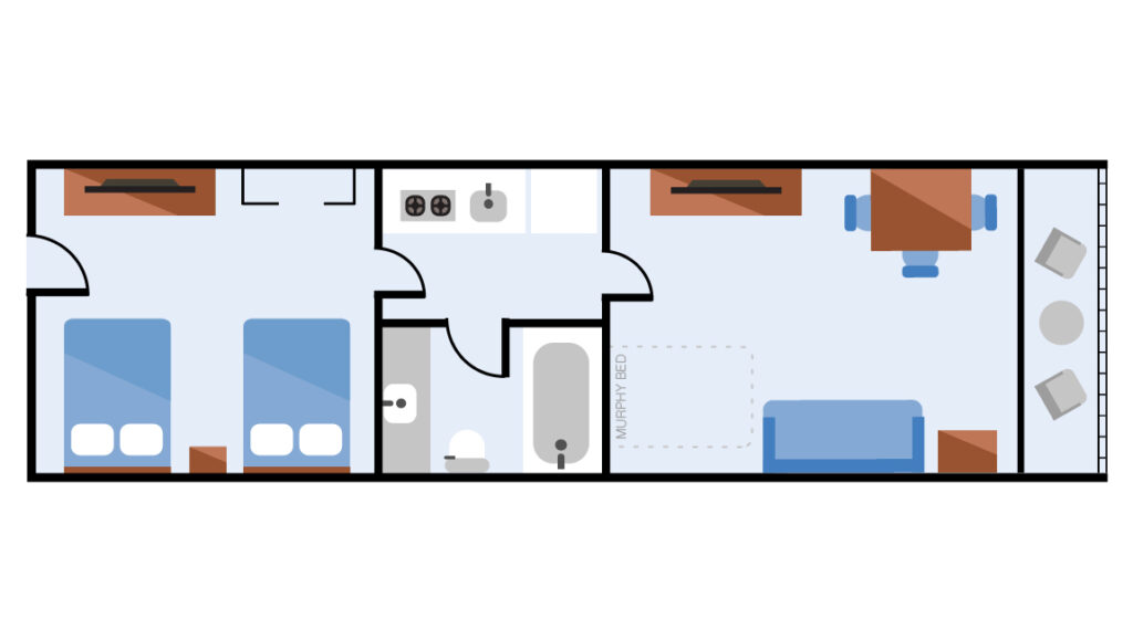 oceanfront executive suite diagram