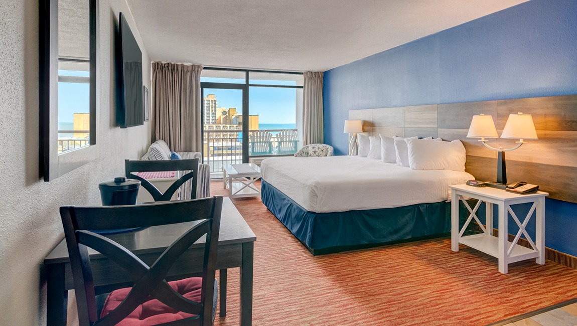 Oceanview King Room sleeps (4)