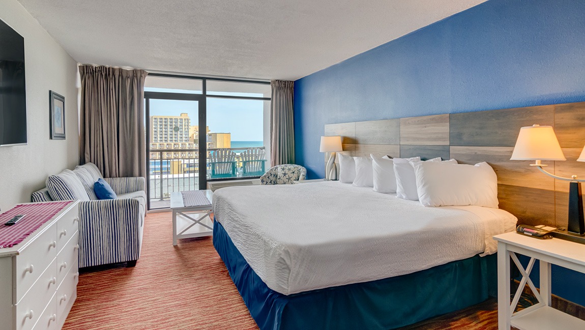 Oceanview King Room sleeps (4)